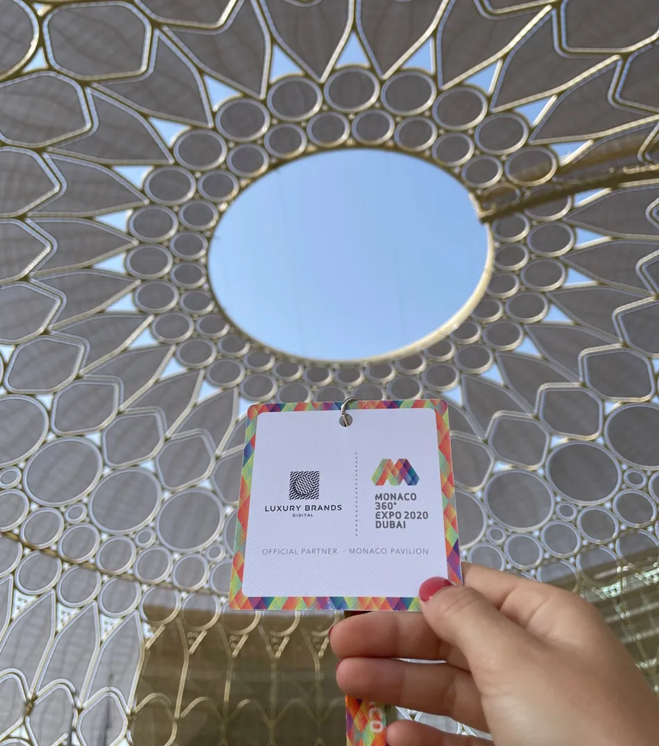Luxurybrands digital studio pavillon monaco Expo 2020 Dubai
